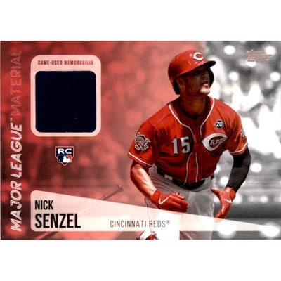 2019 Topps Update Major League Materials #MLMNS Nick Senzel