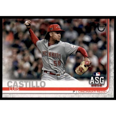 2019 Topps Update Vintage Stock #US126 Luis Castillo AS