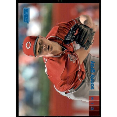 2020 Stadium Club Blue Foil #125 Sonny Gray