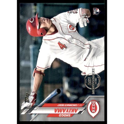 2020 Topps Factory Set 582 Montgomery Club #376 Shogo Akiyama