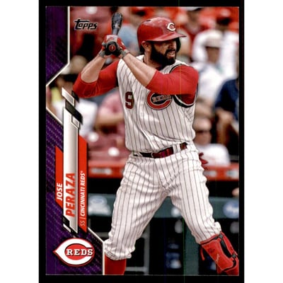 2020 Topps Meijer Purple #287 Jose Peraza