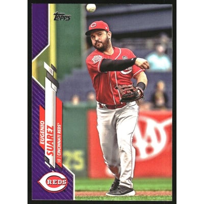 2020 Topps Meijer Purple #465 Eugenio Suarez