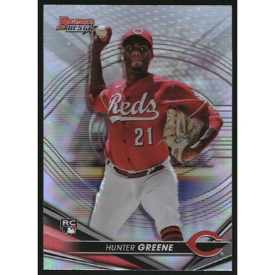 2022 Bowman's Best Refractors #54 Hunter Greene