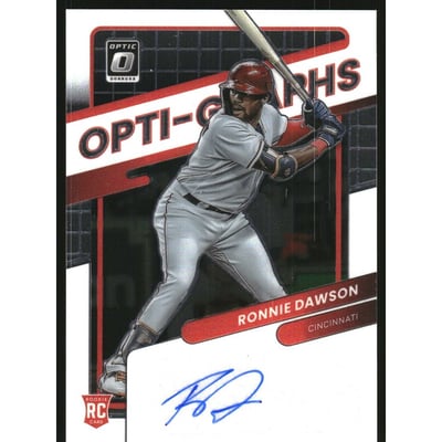 2022 Donruss Optic Optigraphs #12 Ronnie Dawson