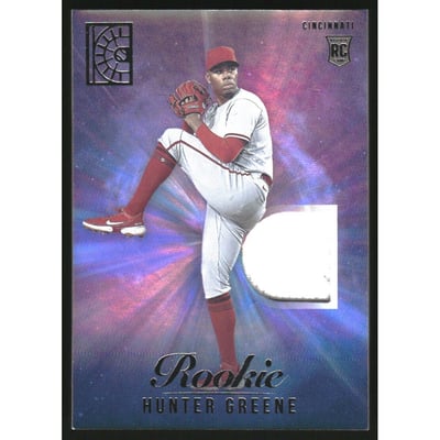 2022 Panini Capstone Rookie Materials #69 Hunter Greene