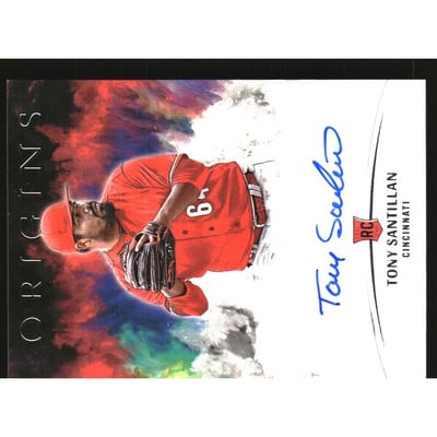 2022 Panini Chronicles Origins Signatures #1 Tony Santillan