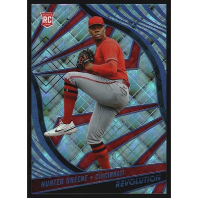 2022 Panini Chronicles Revolution Cosmic #22 Hunter Greene