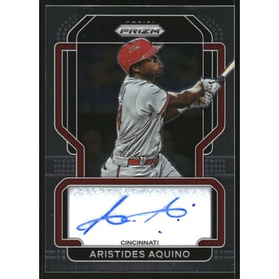 2022 Panini Prizm Signatures #23 Aristides Aquino