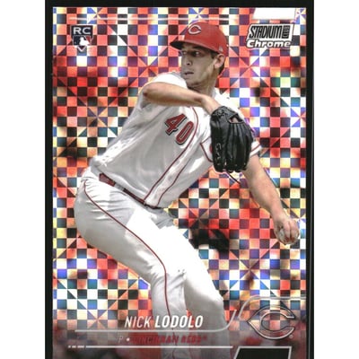 2022 Stadium Club Chrome X-Fractors #51 Nick Lodolo