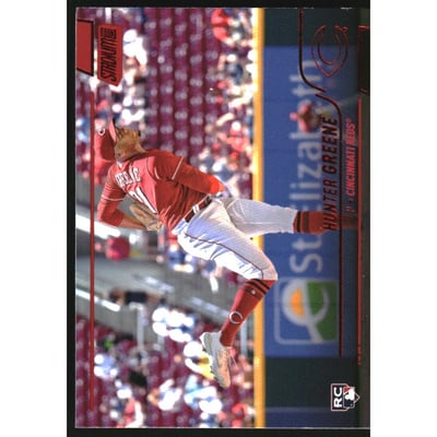 2022 Stadium Club Red Foil #133 Hunter Greene