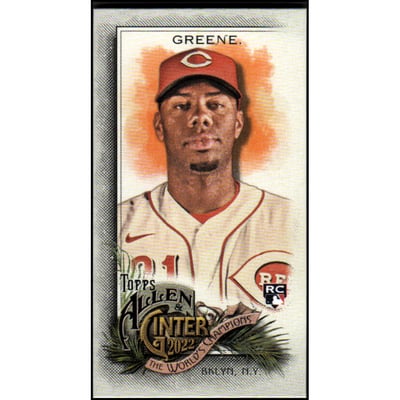 2022 Topps Allen and Ginter Mini A and G Back #209 Hunter Greene