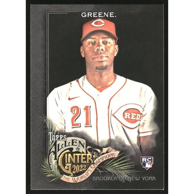 2022 Topps Allen and Ginter X #250 Hunter Greene RC