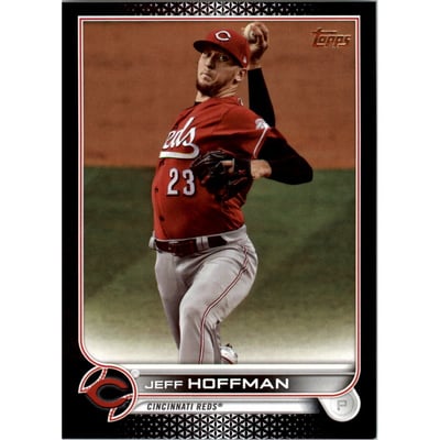 2022 Topps Black #553 Jeff Hoffman