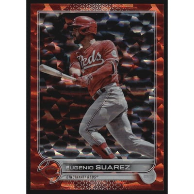 2022 Topps Orange Foilboard #314 Eugenio Suarez