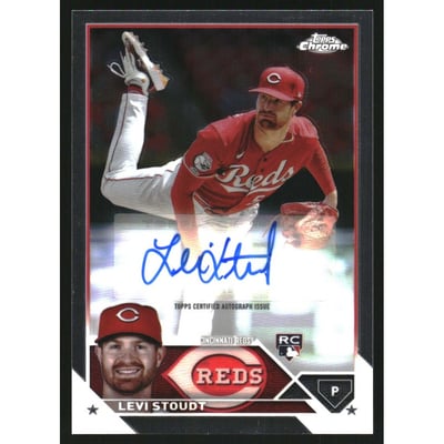 2023 Topps Chrome Update Autographs #ACLS Levi Stoudt