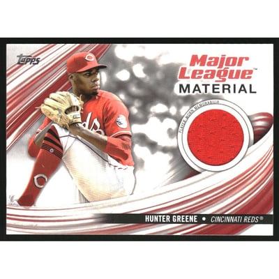 2023 Topps Major League Materials #MLMHG Hunter Greene S2