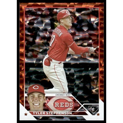 2023 Topps Orange Foil #166 Tyler Stephenson
