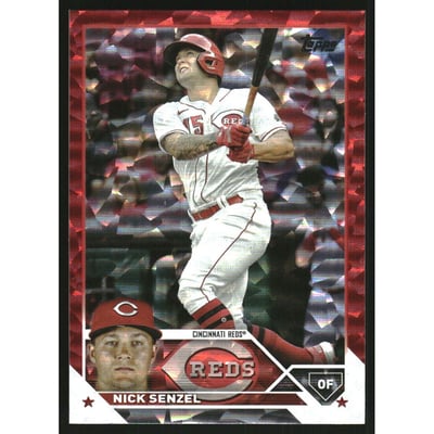 2023 Topps Red Foil #345 Nick Senzel