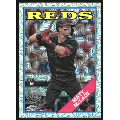 2023 Topps Update '88 Topps Silver Pack Chrome #T88CU3 Matt McLain