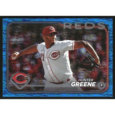 2024 Topps Blue Foil #119 Hunter Greene