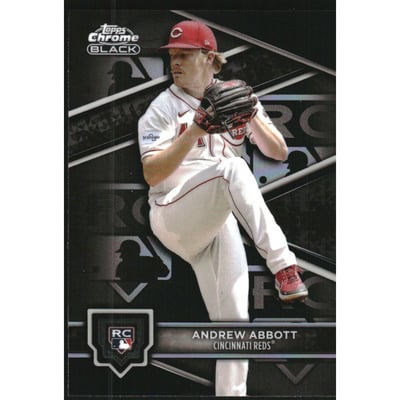 2024 Topps Chrome Black Rookie Design Variations #11 Andrew Abbott