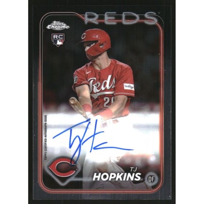 2024 Topps Chrome Rookie Autographs #RATH TJ Hopkins