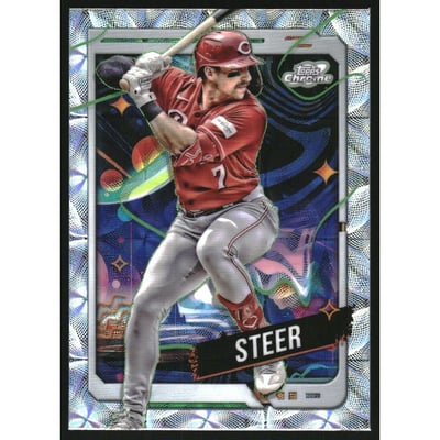 2024 Topps Cosmic Chrome Nucleus Refractors #9 Spencer Steer