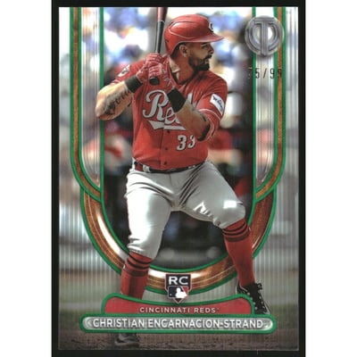 2024 Topps Tribute Green #96 Christian Encarnacion-Strand