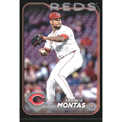 2024 Topps Update Black #US146 Frankie Montas