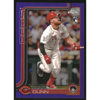 2025 Topps Chrome Purple Refractors #161 Blake Dunn