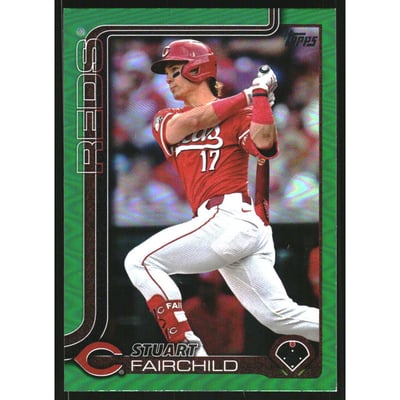 2025 Topps Green Rainbow Foil #608 Stuart Fairchild