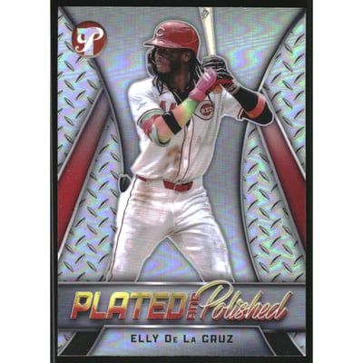 2025 Topps Pristine Plated and Polished #PP4 Elly De La Cruz