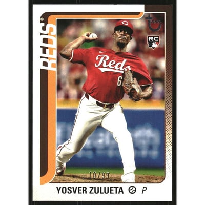 2025 Topps Vintage Stock #372 Yosver Zulueta