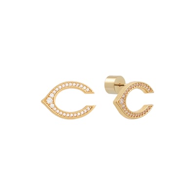 Cincinnati Reds by Jill Martin Glam Day Post Back Earrings