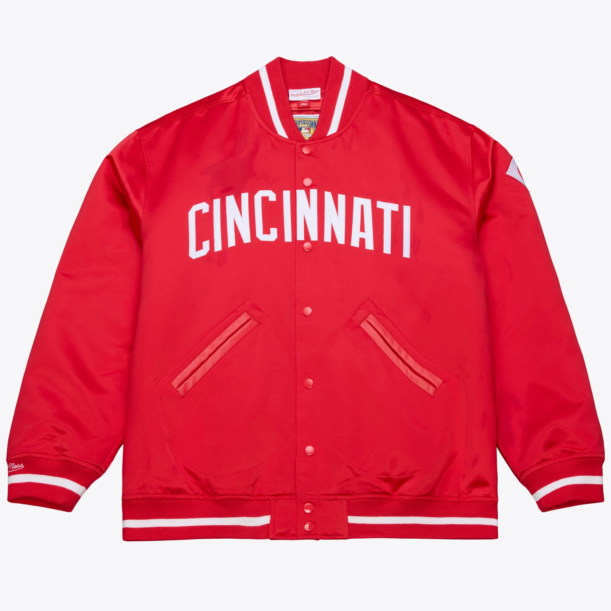 Cincinnati Reds 1976 Red Authentic Dugout Full-Snap Jacket