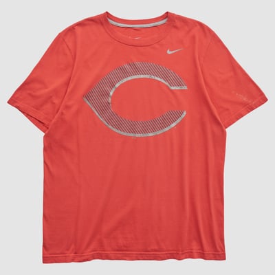 Cincinnati Reds Nike 2010s T-shirt - Red - M by Fanatics Real Vintage