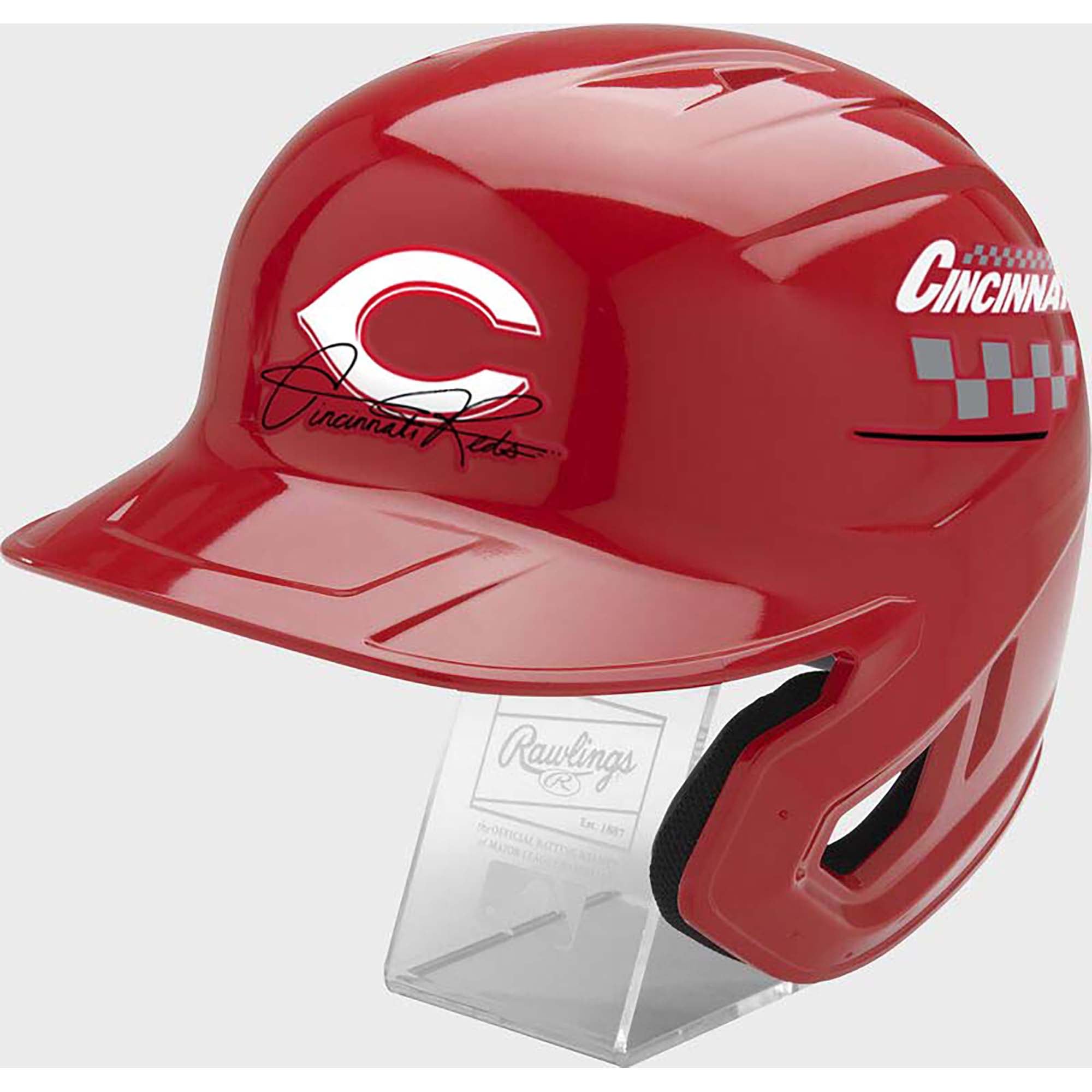 Casque de frappeur Rawlings 2025 Speedway Classic des Reds de Cincinnati, réplique