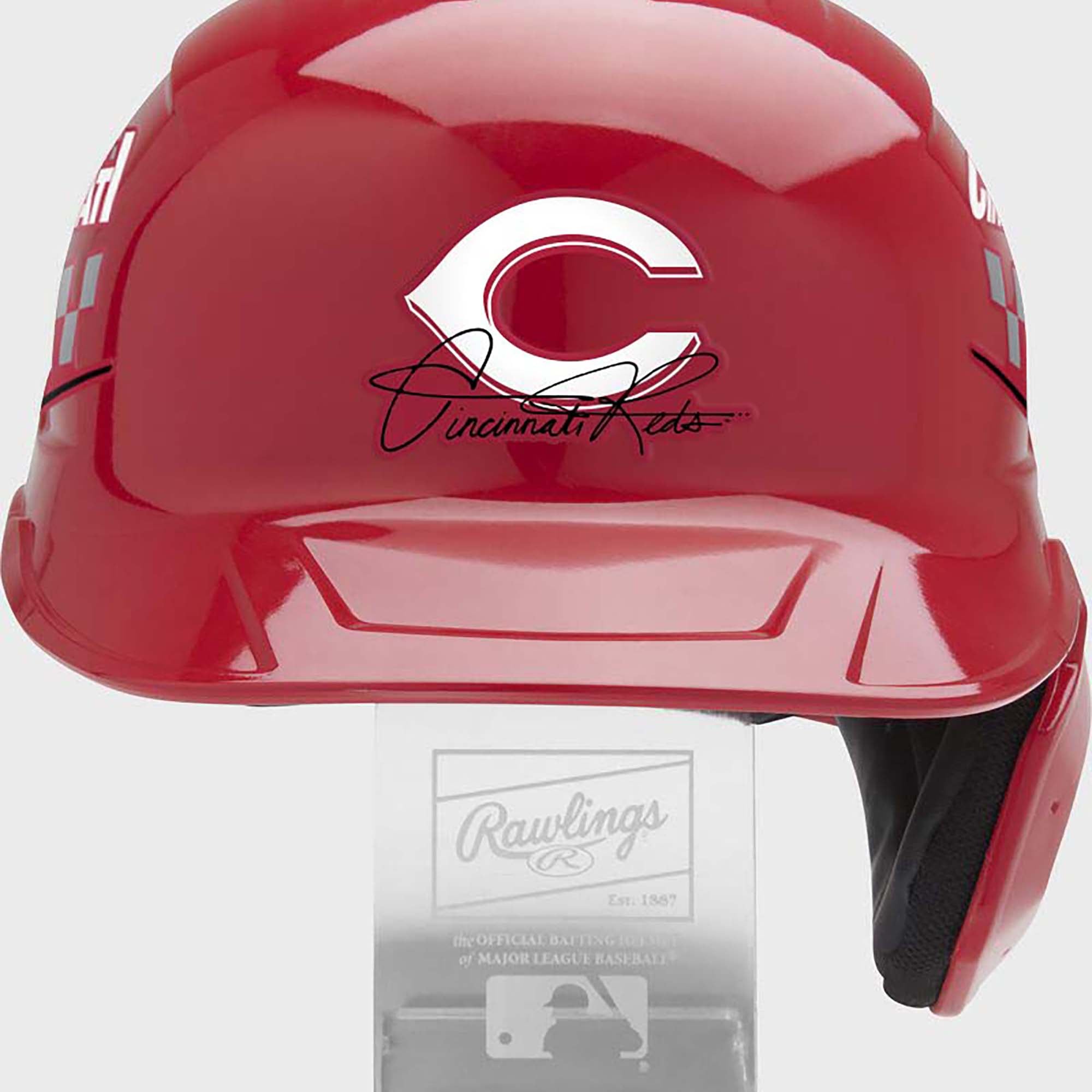Casque de frappeur Rawlings 2025 Speedway Classic des Reds de Cincinnati, réplique