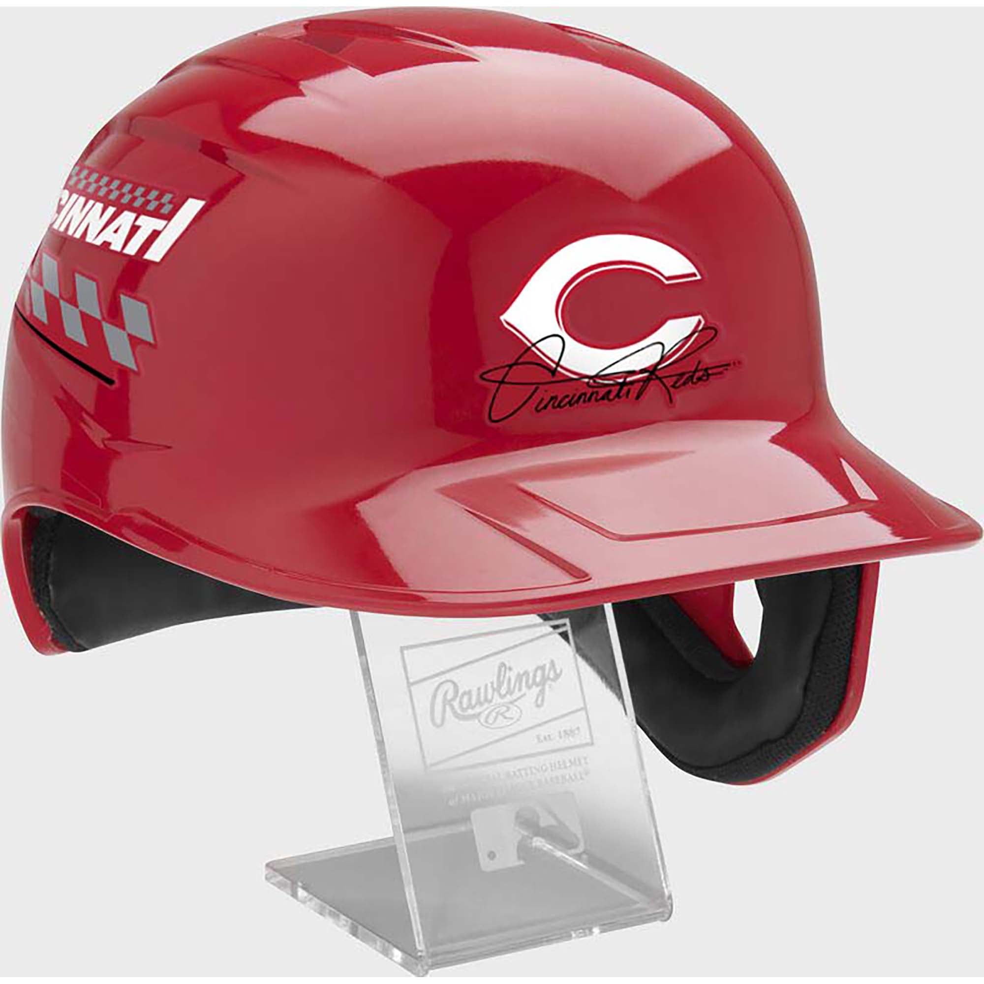 Casque de frappeur Rawlings 2025 Speedway Classic des Reds de Cincinnati, réplique