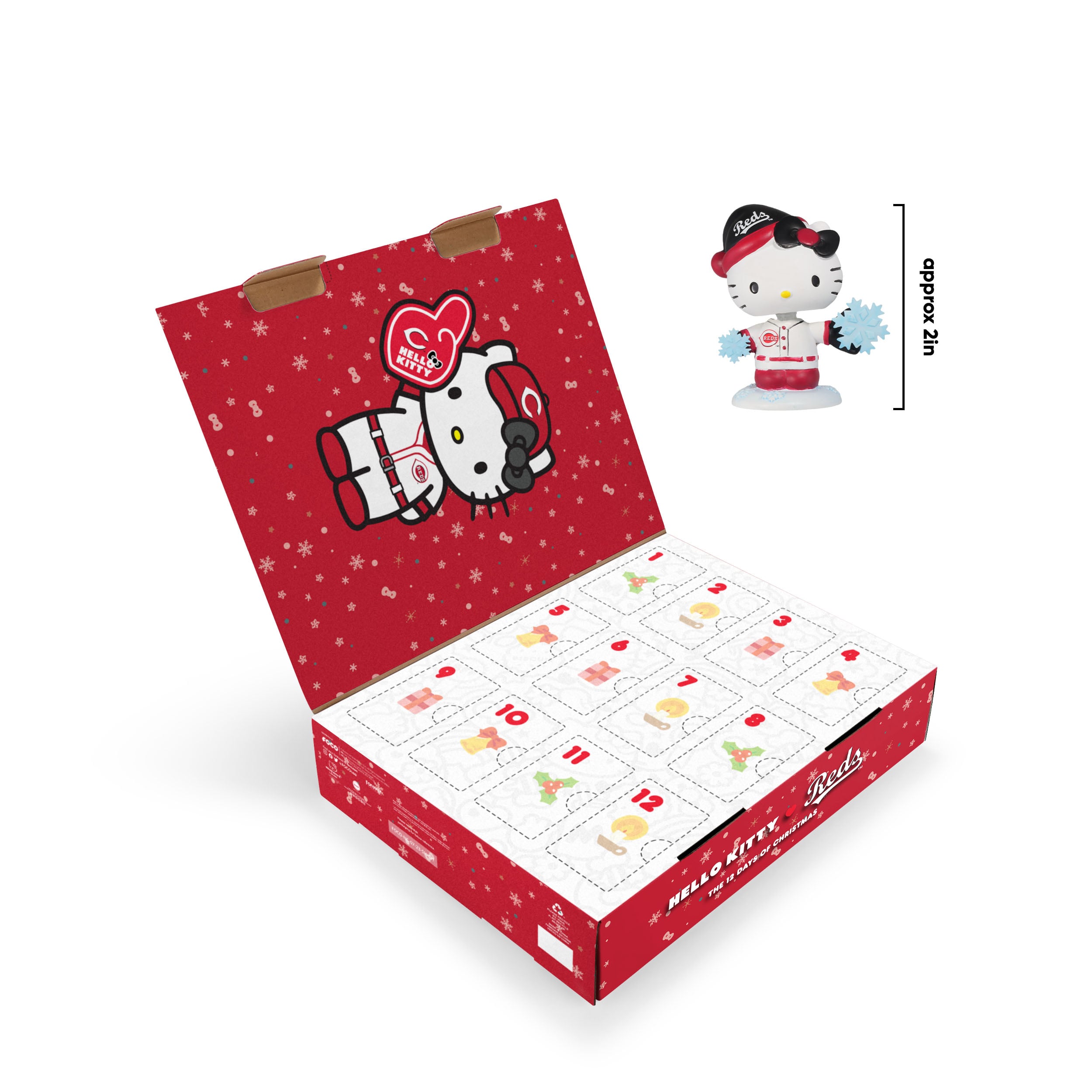 Calendrier de l'Avent Hello Kitty des Reds de Cincinnati (FOCO)