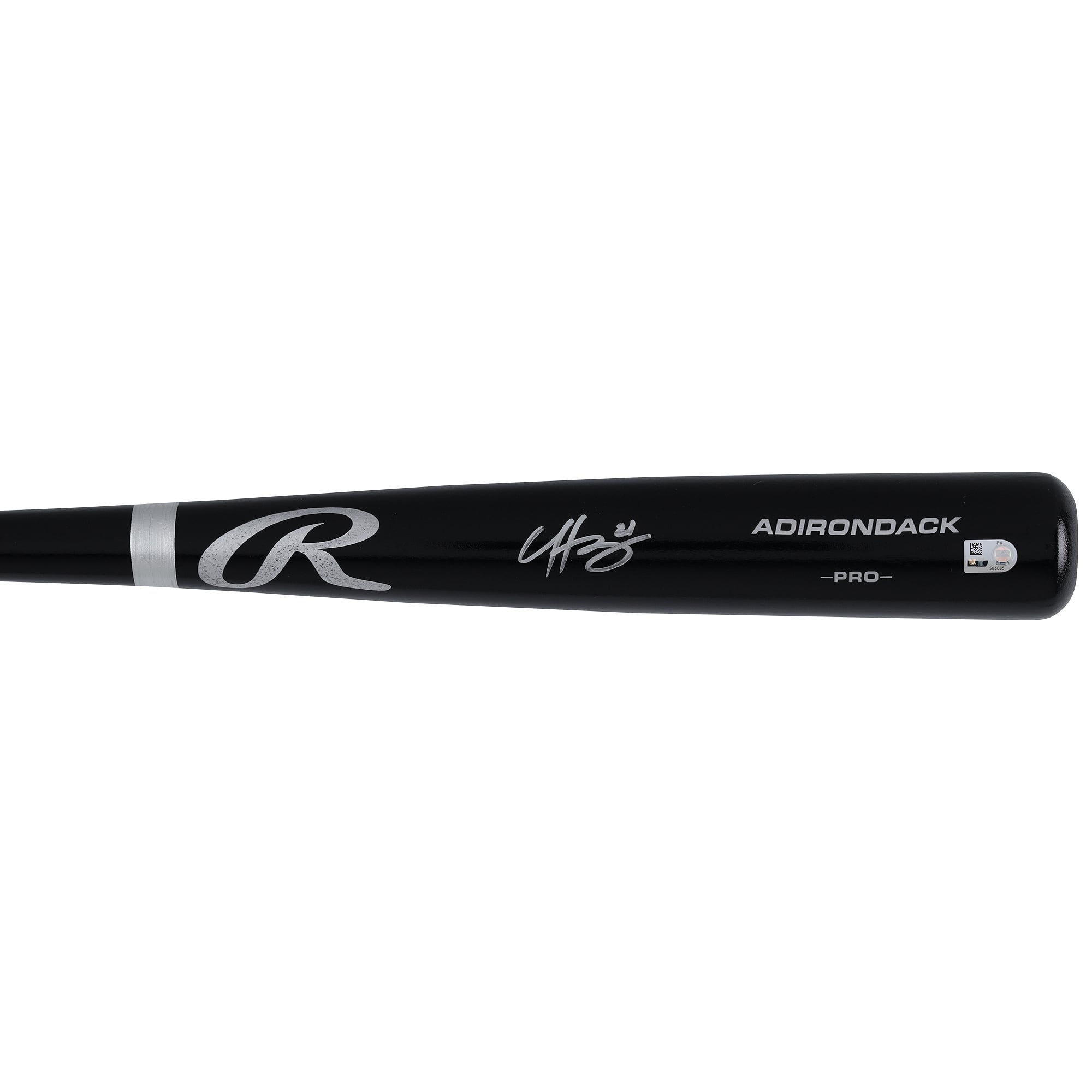 Bâton Rawlings Pro noir autographié par Hunter Greene des Reds de Cincinnati