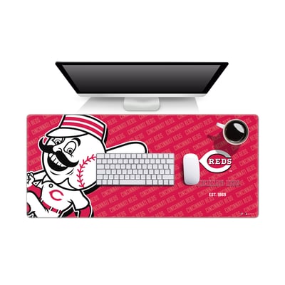 Cincinnati Reds IDNA 15.7" x 35.4" Logo Series Desk Pad