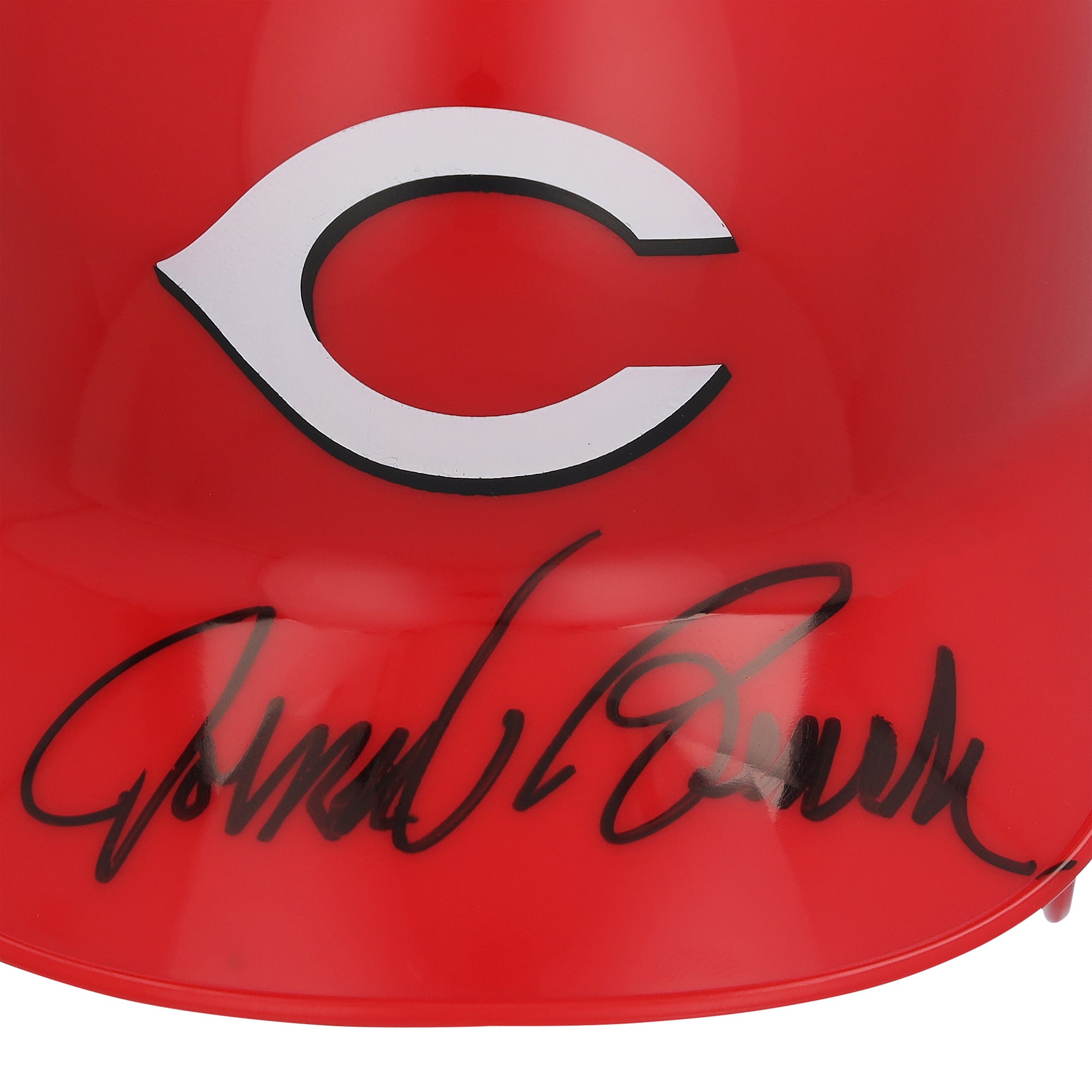 Johnny Bench Cincinnati Reds Autographed Mini Batting Helmet