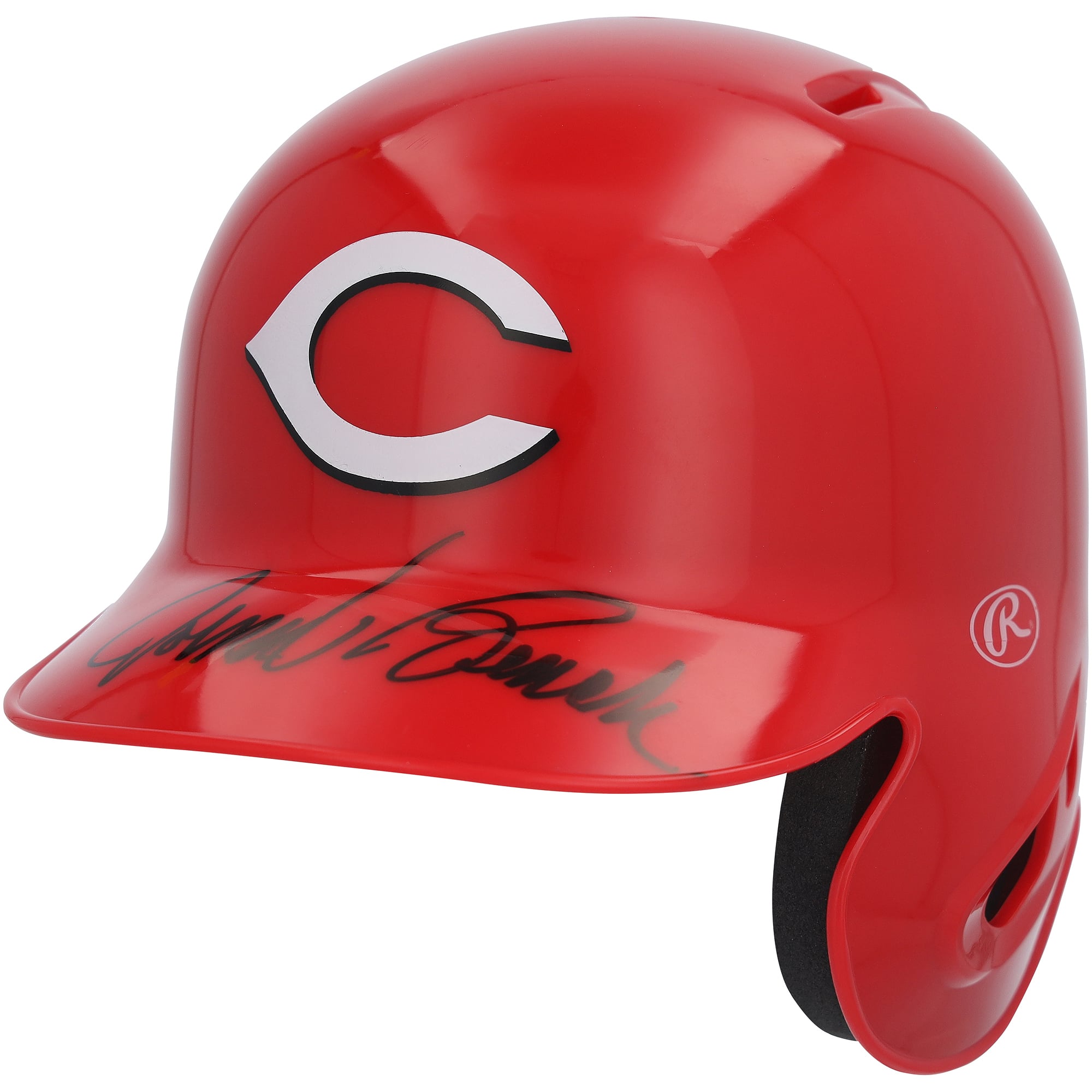 Johnny Bench Cincinnati Reds Autographed Mini Batting Helmet