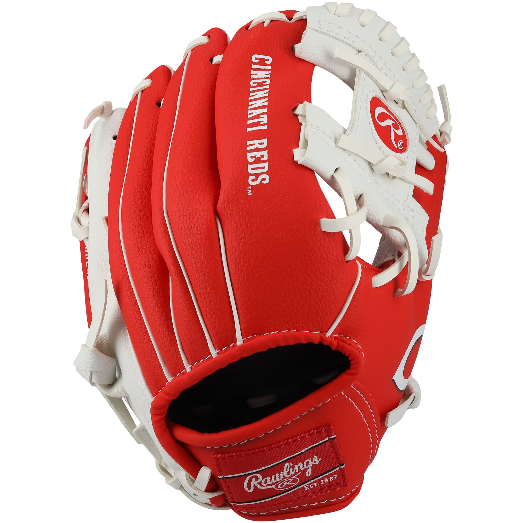 Johnny Bench Cincinnati Reds Autographed Rawlings 10" Collectible Team Logo Glove