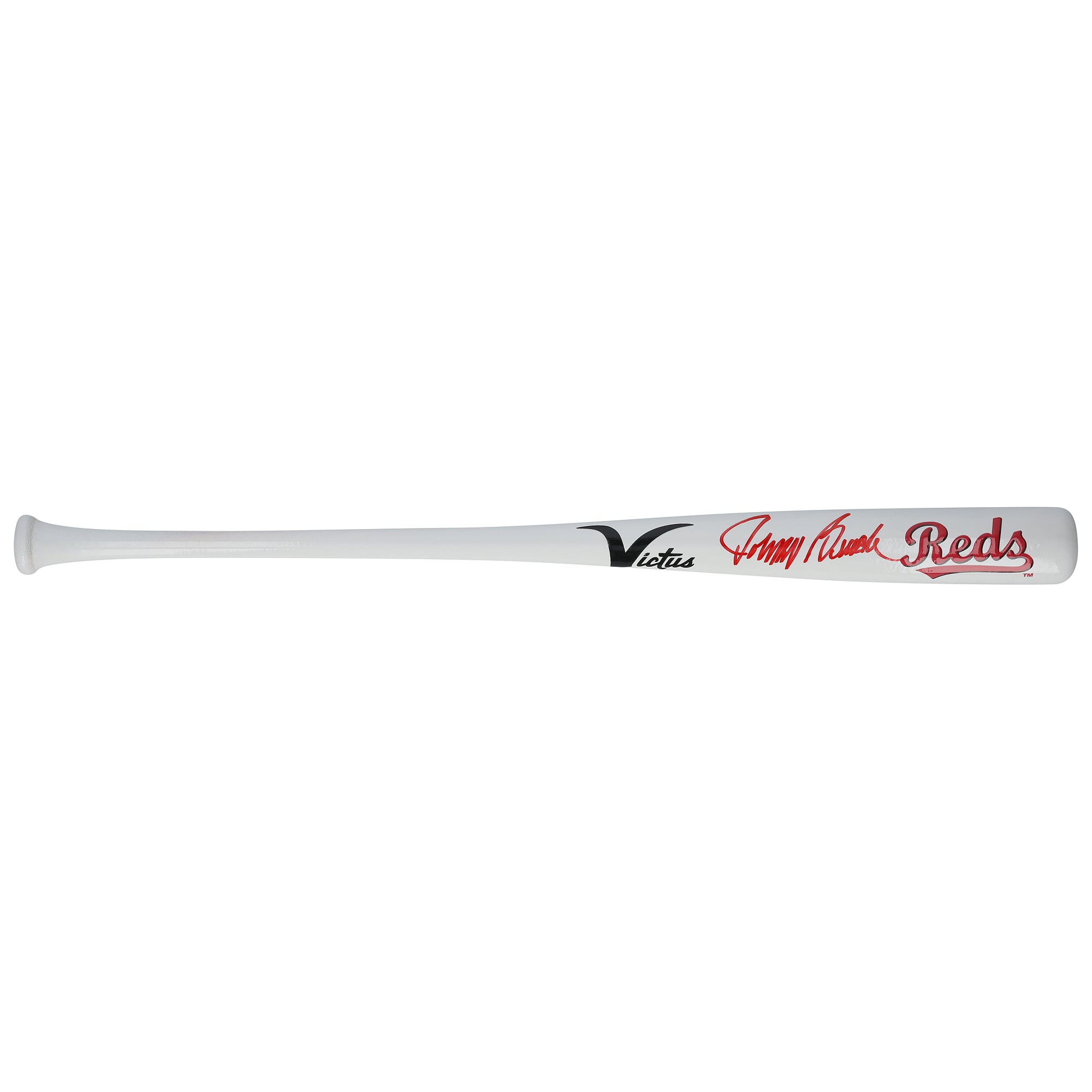 Johnny Bench Cincinnati Reds Autographed Victus Team ID Mini Bat