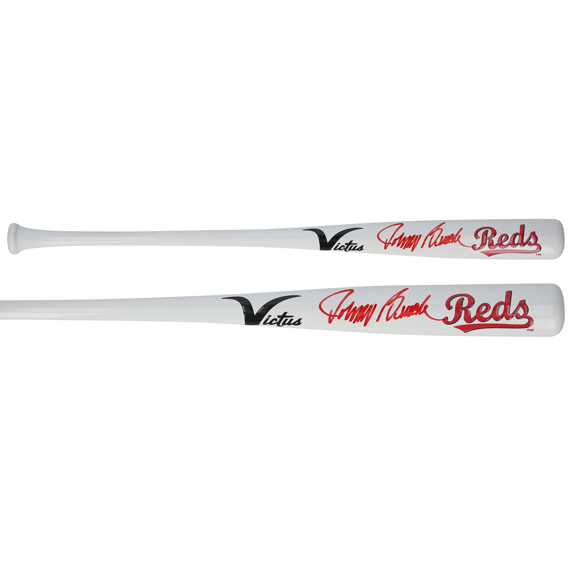 Johnny Bench Cincinnati Reds Autographed Victus Team ID Mini Bat