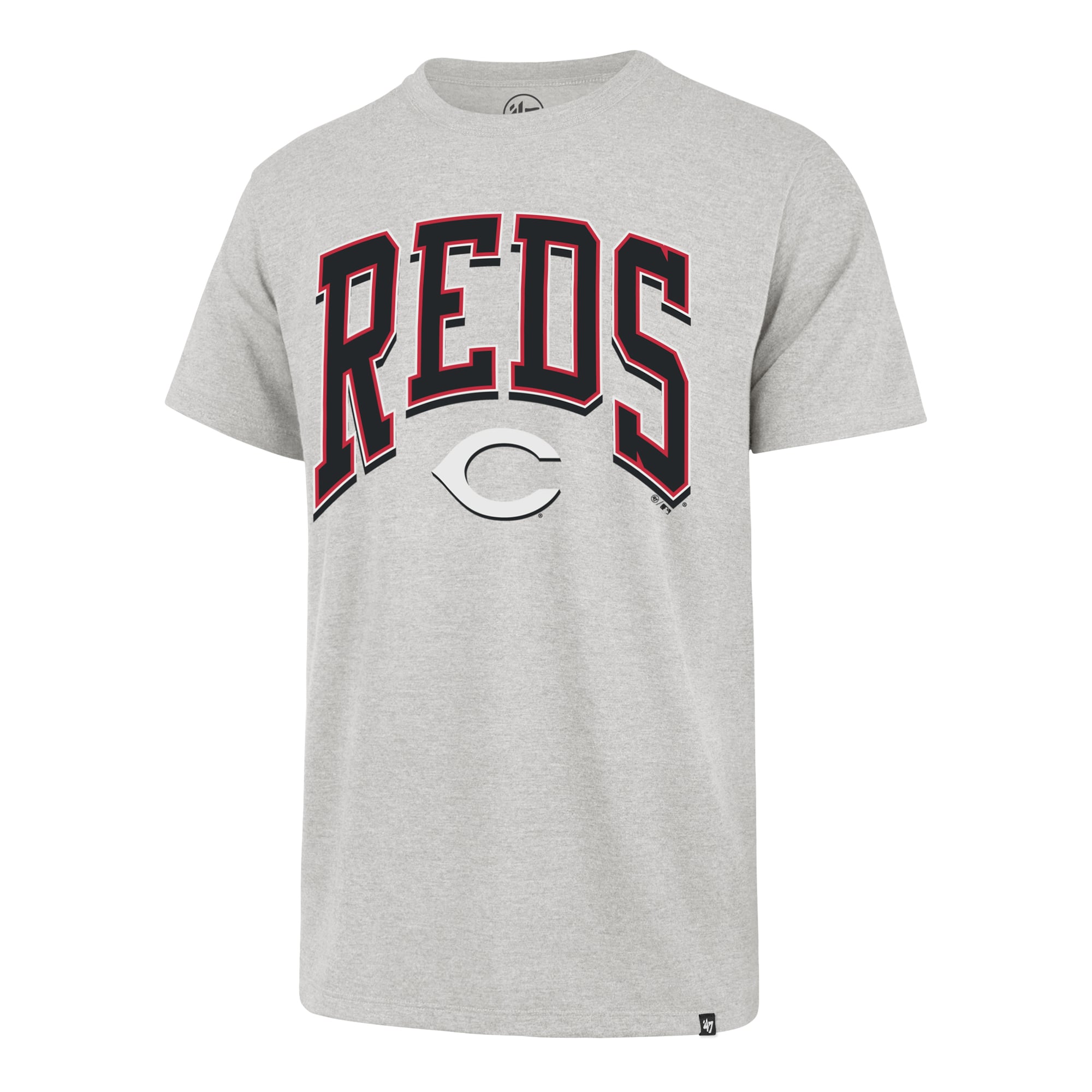 T-shirt Franklin gris '47 Cincinnati Reds pour homme