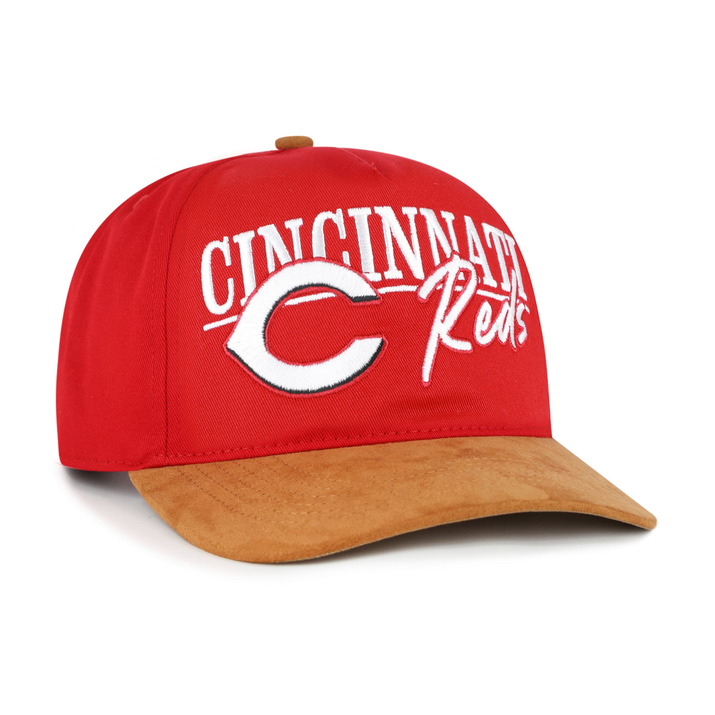 Casquette ajustable Cincinnati Reds « 47 » rouge/marron clair