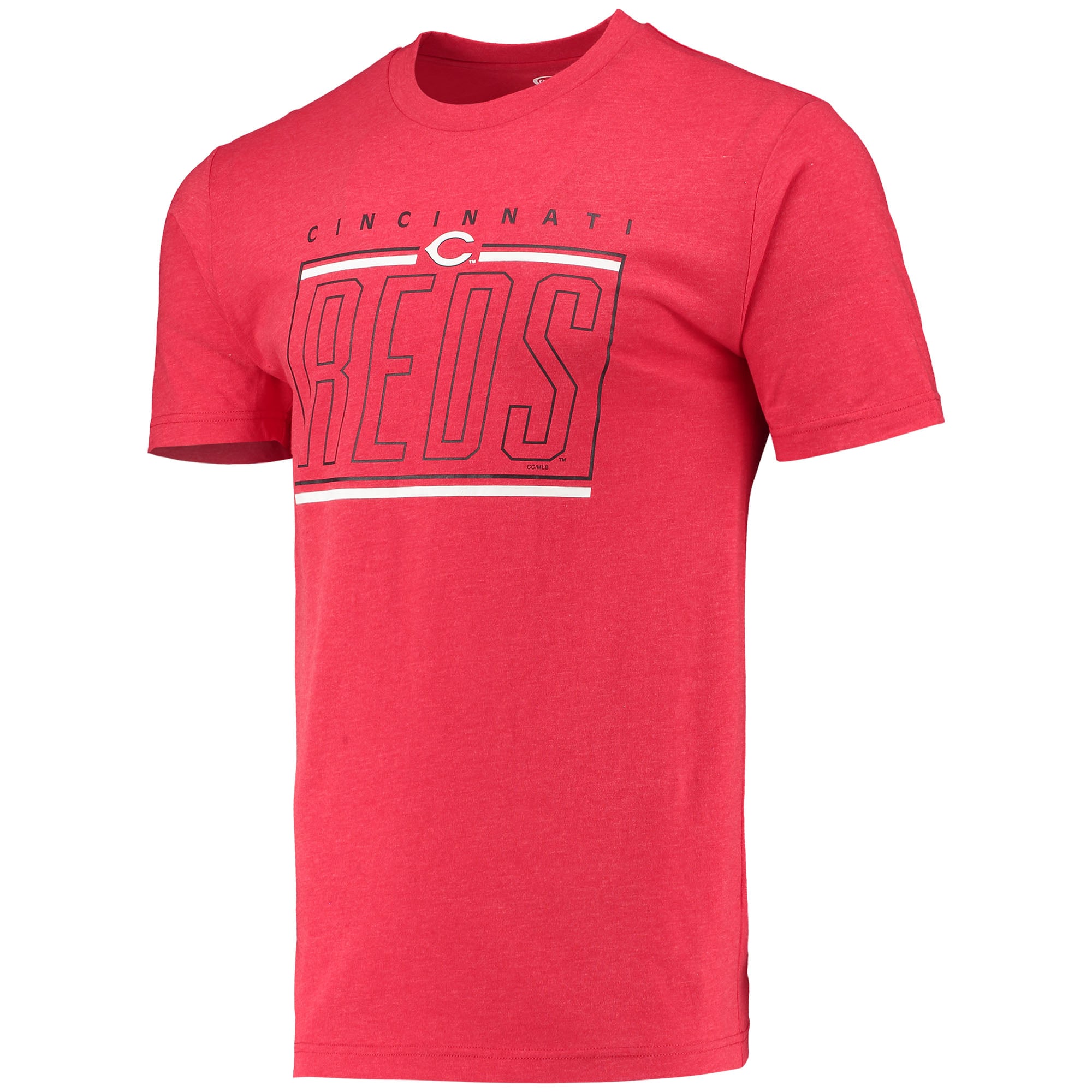 Men's Concepts Sport Black/Red Cincinnati Reds Meter Top and Shorts Sleep Set